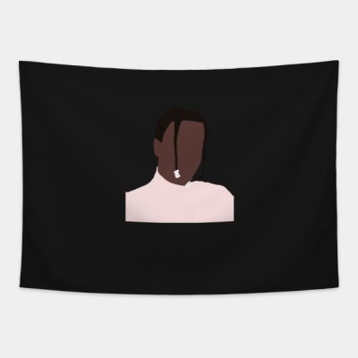 A Ap Rocky Silhouette Tapestry Official Asap Rocky Merch