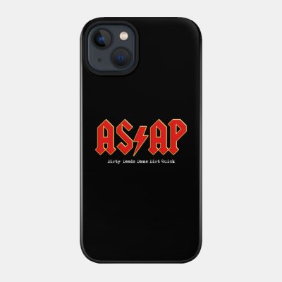 As Ap With Text Phone Case Official Asap Rocky Merch