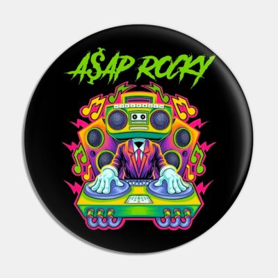 Asap Rocky Rapper Pin Official Asap Rocky Merch