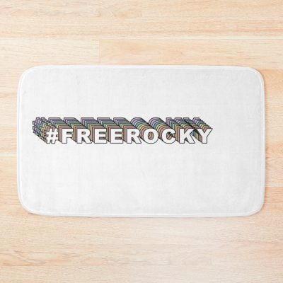#Freerocky Bath Mat Official Asap Rocky Merch
